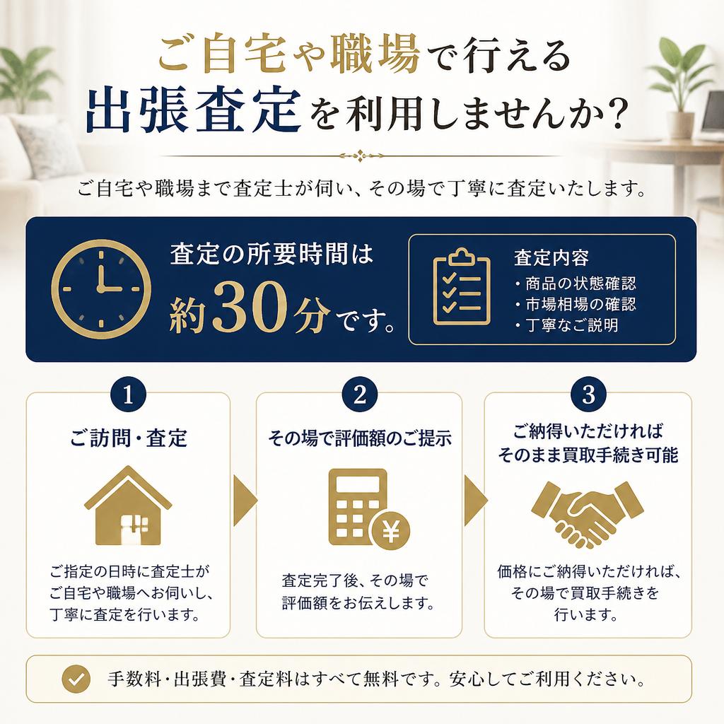 即日査定の流れ