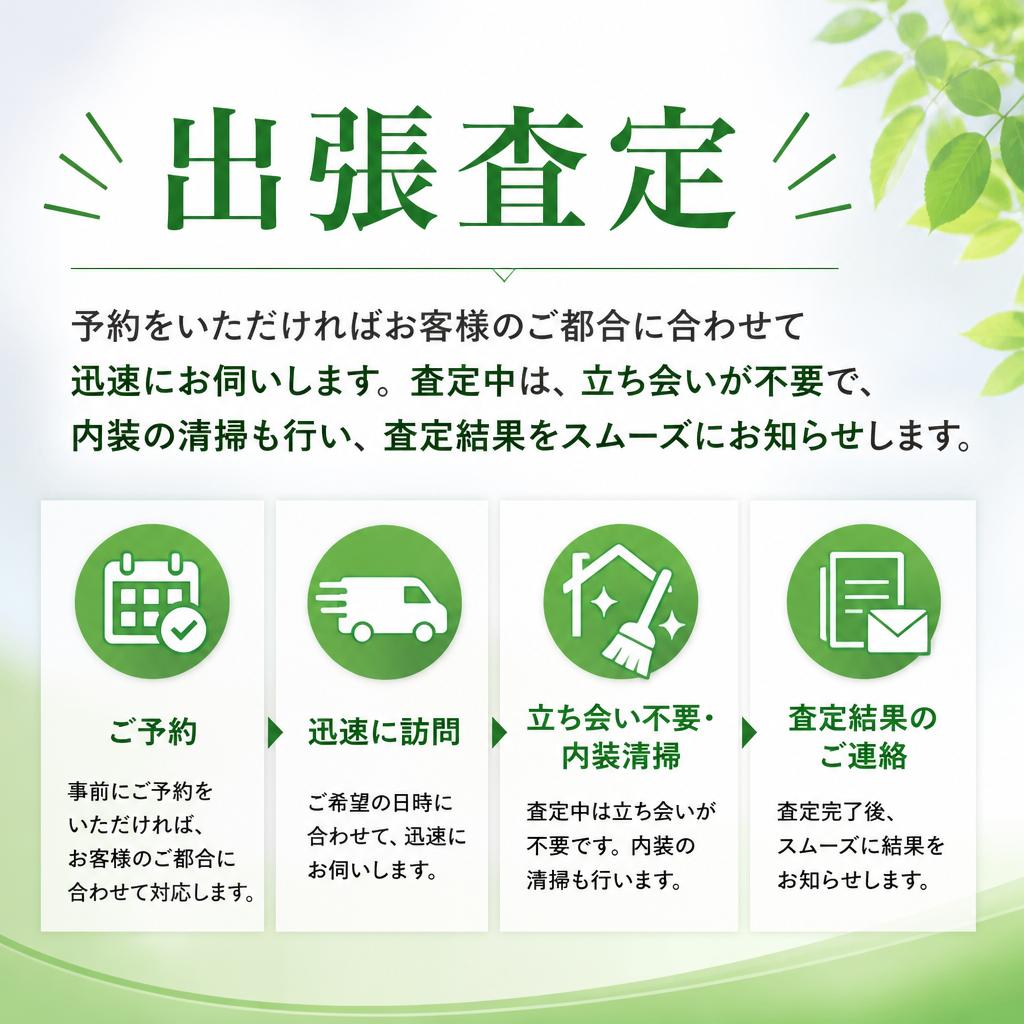 迅速・丁寧な査定手続き
