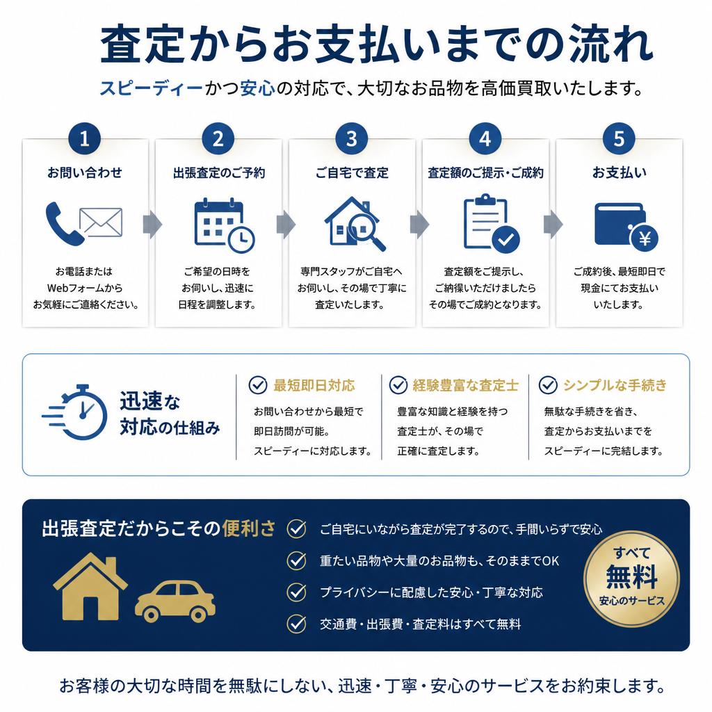 即決査定のスピード対応