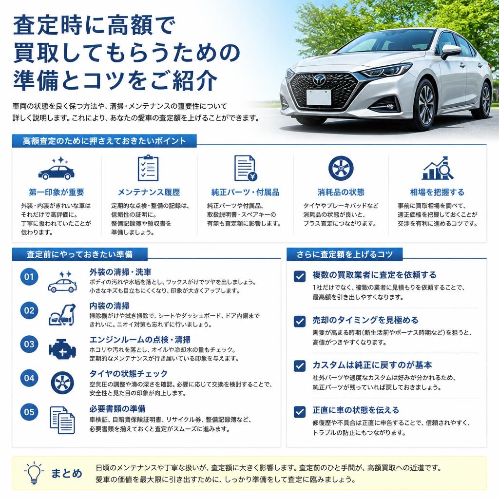 高額買取のためのポイント